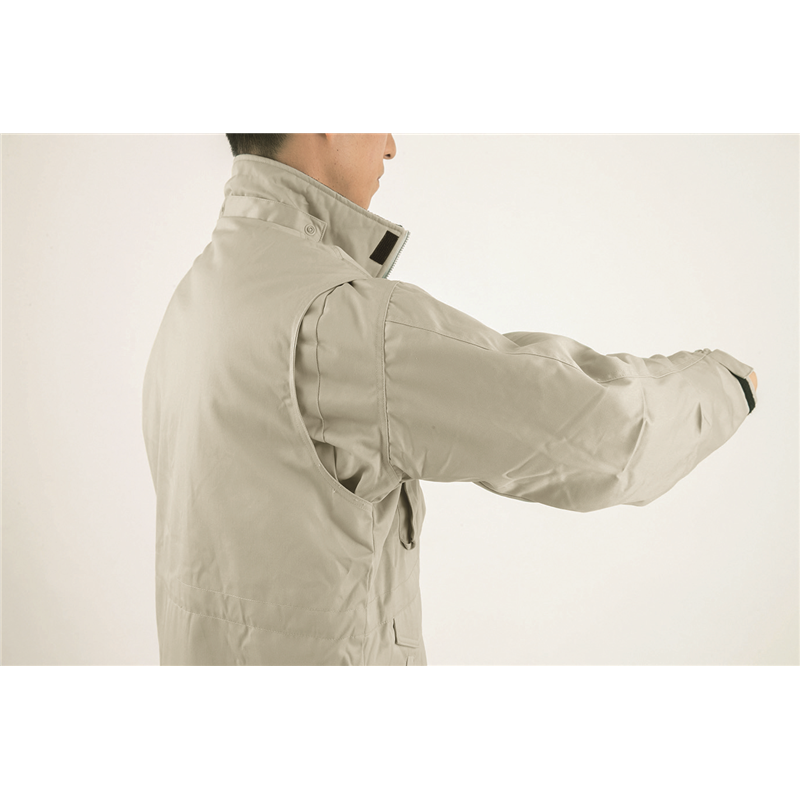 ジーベック メンズ 防寒コート M モスグリーン 771 1枚（ご注文単位1枚）【直送品】