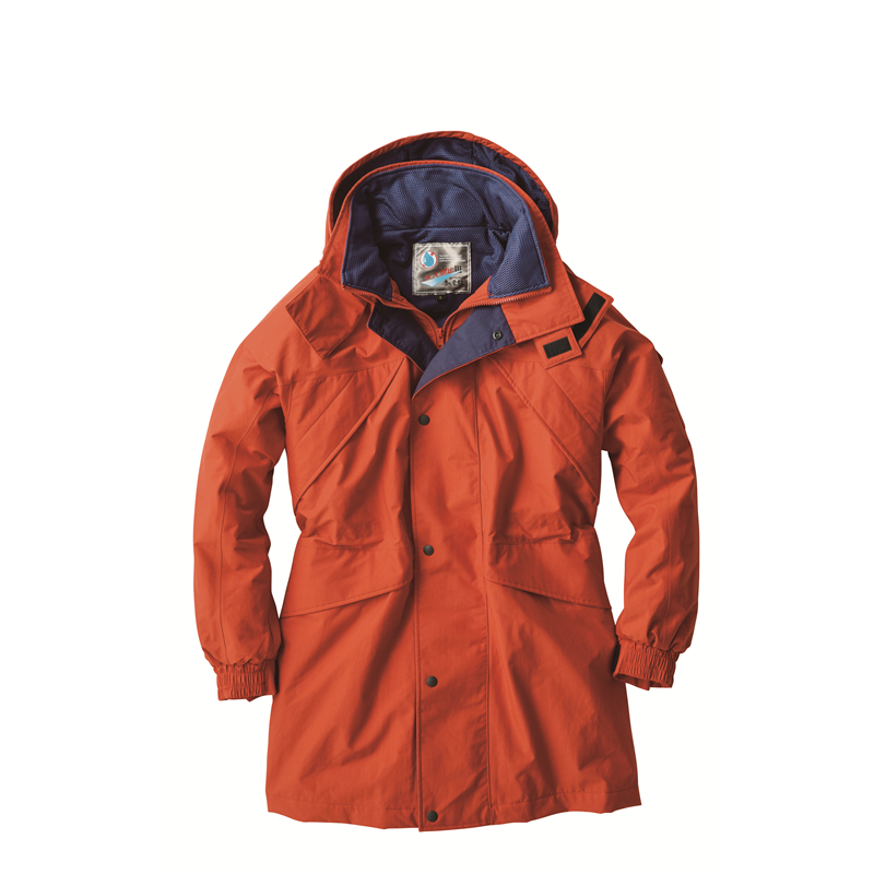 ジーベック メンズ 防水防寒コート 5L オレンジ 531 1枚（ご注文単位1枚）【直送品】