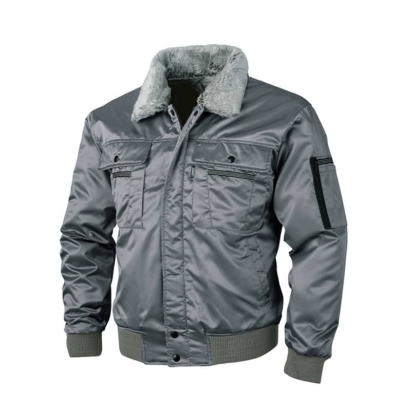 ジーベック 防寒ブルゾン 5L ダークグレー 215 1枚（ご注文単位1枚）【直送品】