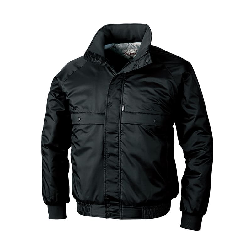 ジーベック メンズ 防寒ブルゾン M クロ 372 1枚（ご注文単位1枚）【直送品】