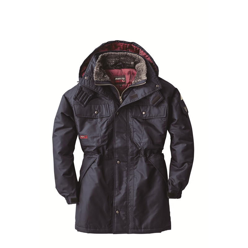 ジーベック メンズ 防水防寒コート L コン 571 1枚（ご注文単位1枚）【直送品】