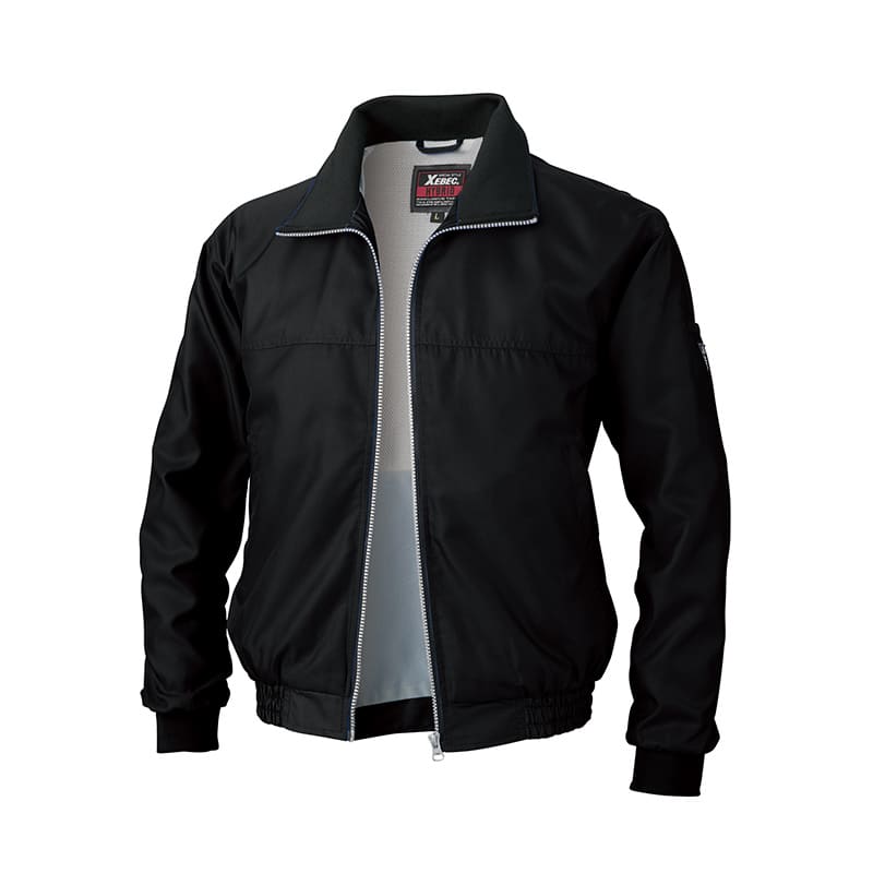 ジーベック 男女兼用 軽防寒ブルゾン LL クロ 282 1枚（ご注文単位1枚）【直送品】