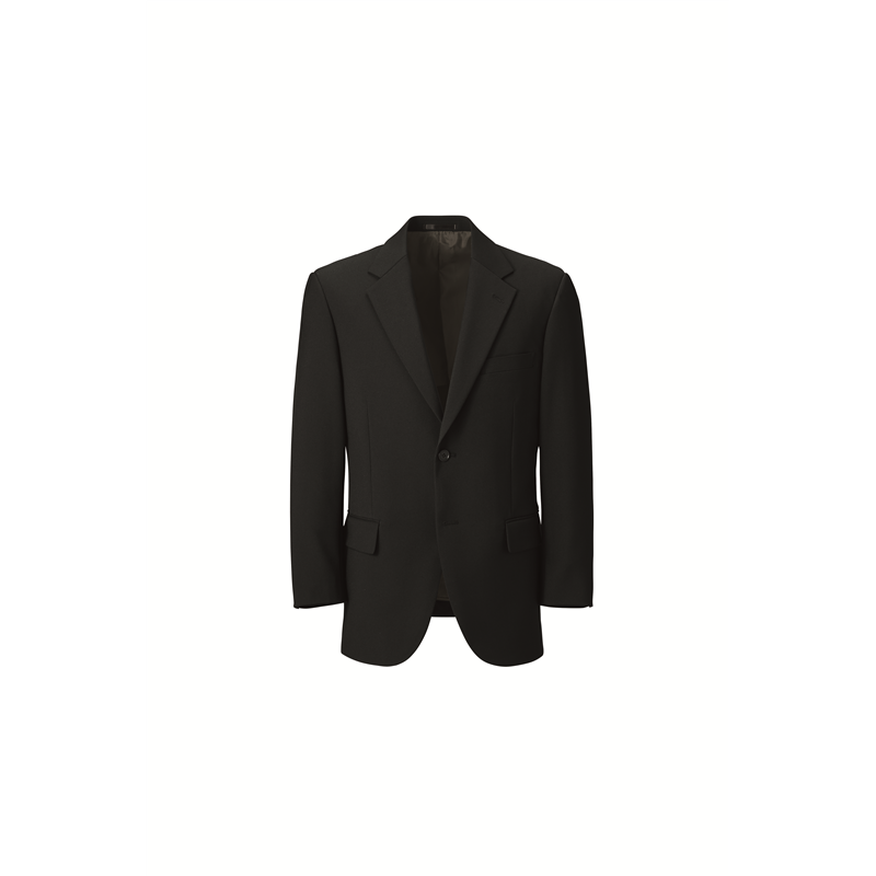 ジーベック メンズ ビジネスジャケット AB体 7号 クロ 16090 1枚（ご注文単位1枚）【直送品】