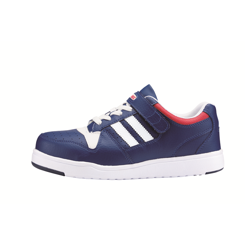 >ジーベック 男女兼用 セーフティーシューズ 27.0 ブルー 85114 1枚（ご注文単位1枚）【直送品】