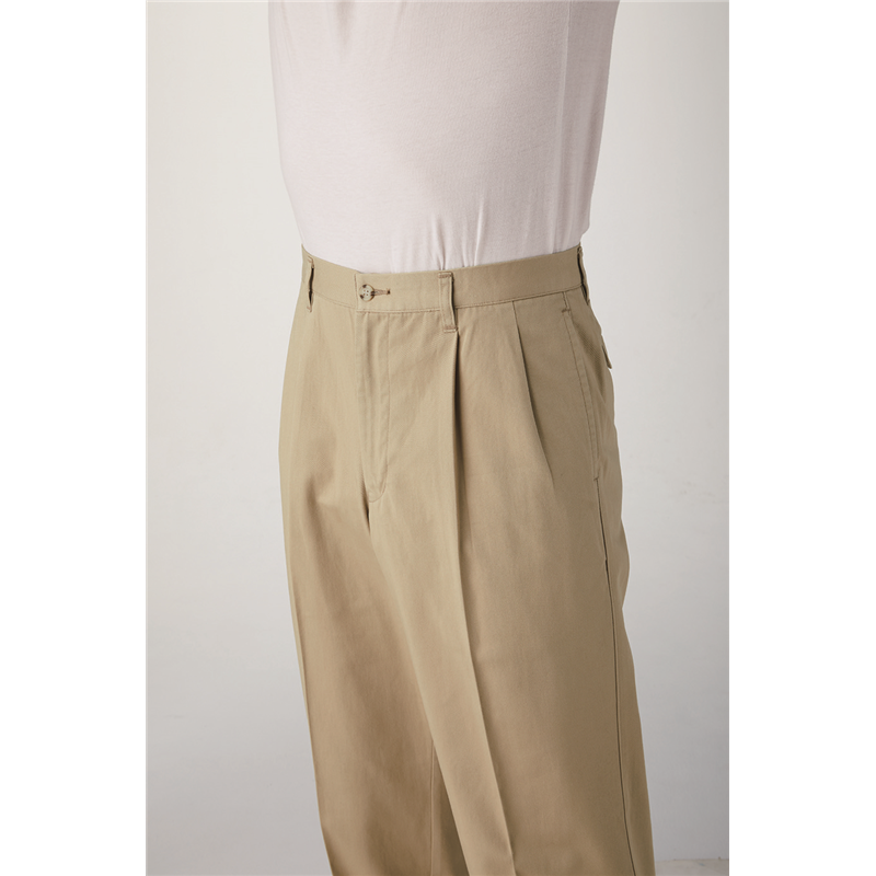 ジーベック メンズ チノパンツ 120 ベージュ 12170 1枚（ご注文単位1枚）【直送品】