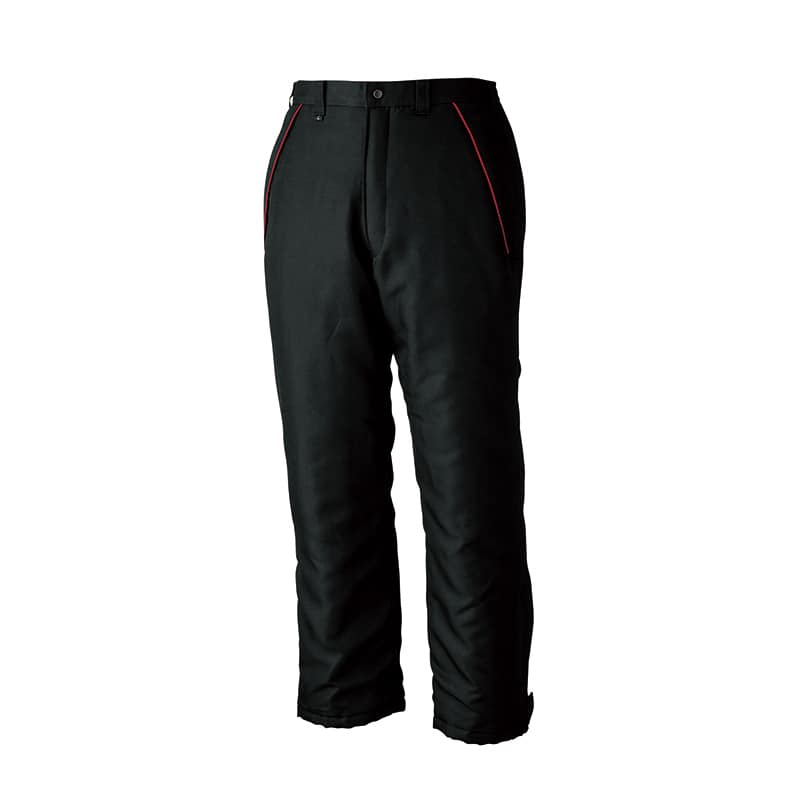 ジーベック メンズ 防寒パンツ M クロ 190 1枚（ご注文単位1枚）【直送品】