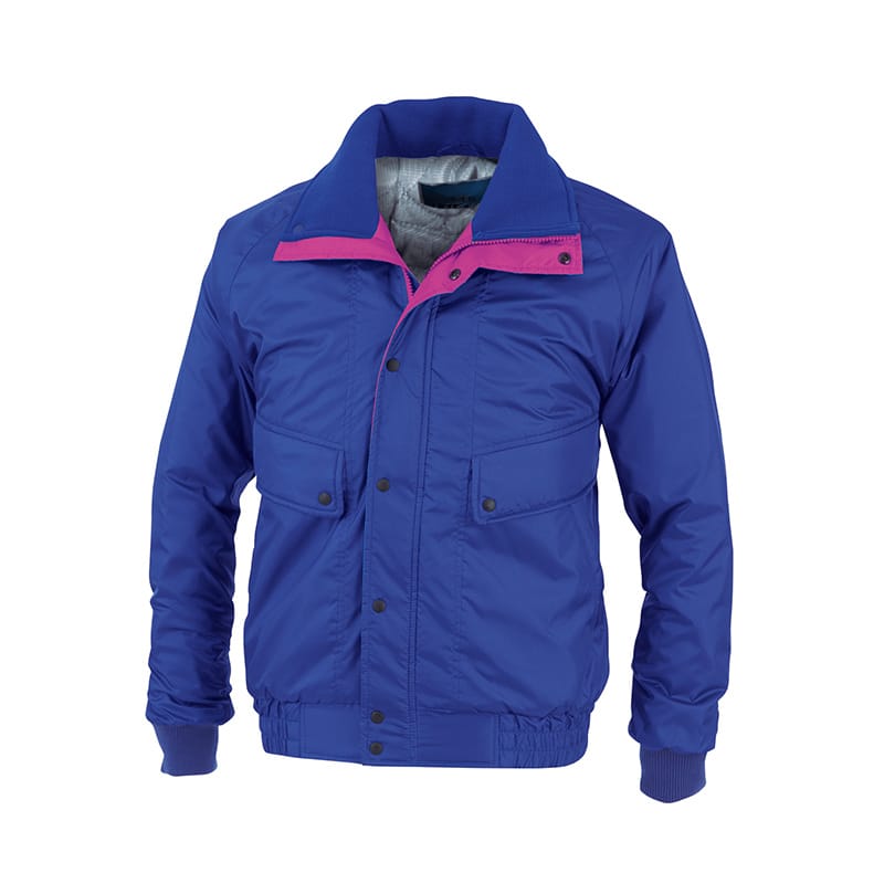 ジーベック 男女兼用 防寒ブルゾン 5L ロイヤルブルー 285 1枚（ご注文単位1枚）【直送品】