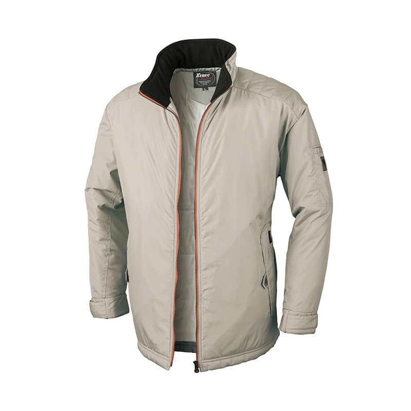 ジーベック 男女兼用 軽防寒ブルゾン 5L シルバーグレー 252 1枚（ご注文単位1枚）【直送品】