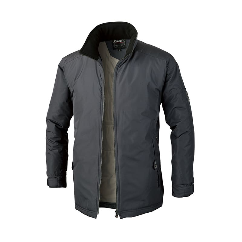 ジーベック 男女兼用 軽防寒ブルゾン M チャコールグレー 252 1枚（ご注文単位1枚）【直送品】