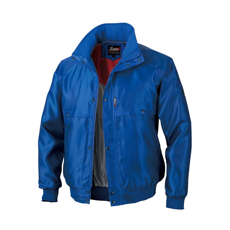 ジーベック 男女兼用 軽防寒ブルゾン 5L コバルトブルー 262 1枚（ご注文単位1枚）【直送品】