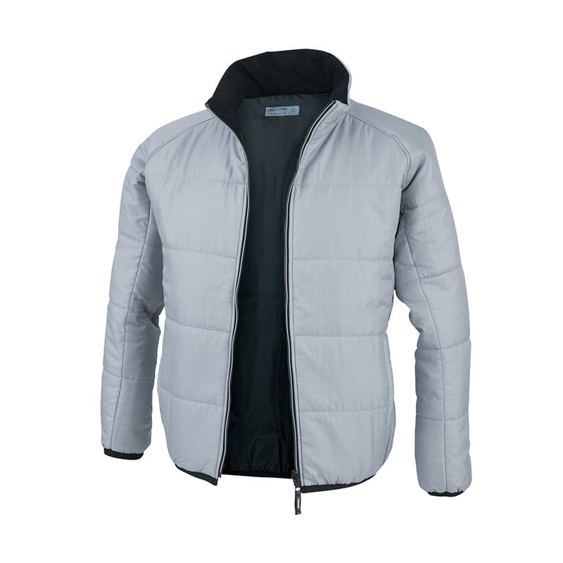 ジーベック 男女兼用 軽防寒ブルゾン M シルバーグレー 158 1枚（ご注文単位1枚）【直送品】