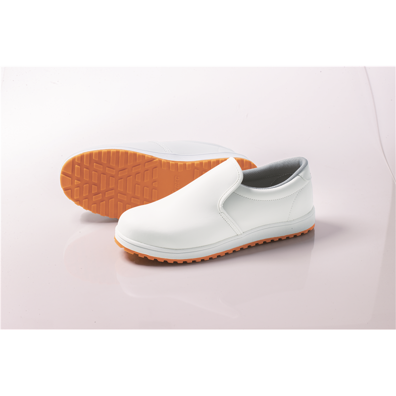 ジーベック 男女兼用 厨房シューズ 28.0 ホワイト 85665 1枚（ご注文単位1枚）【直送品】