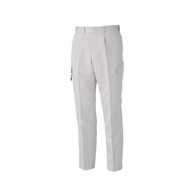 ジーベック メンズ ピタリティカーゴパンツ 110 シルバーグレー 1673 1枚（ご注文単位1枚）【直送品】