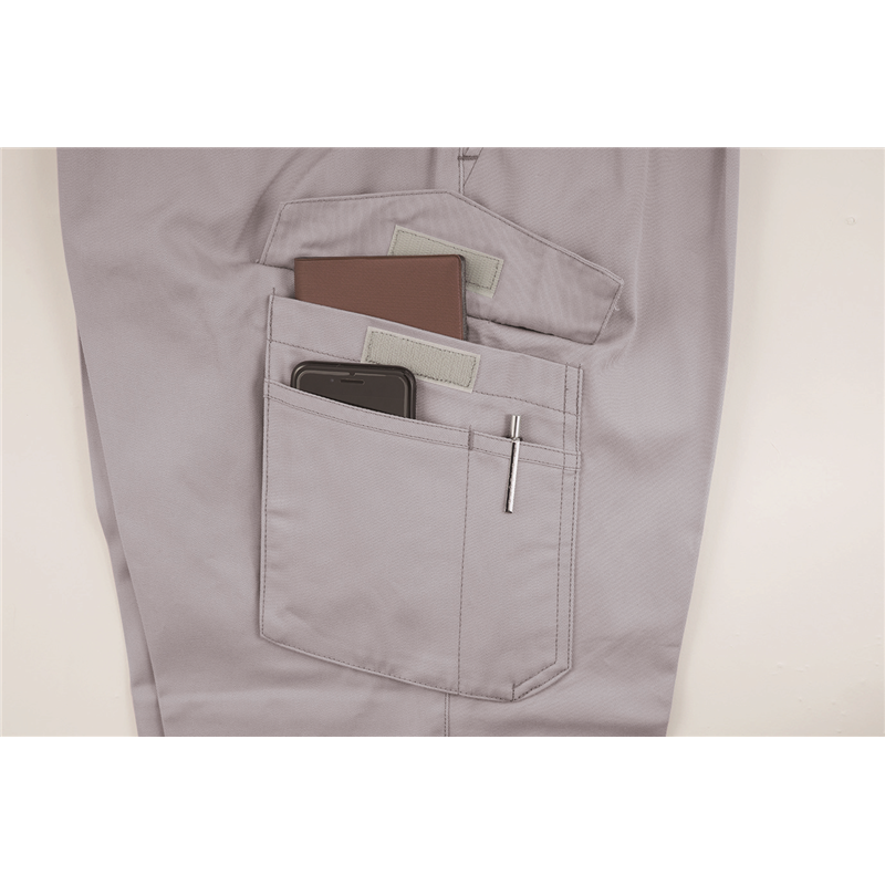 ジーベック メンズ カーゴパンツ 76 グレー 2053 1枚（ご注文単位1枚）【直送品】