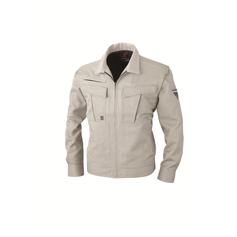 ジーベック メンズ ブルゾン M シルバーグレー 1600 1枚（ご注文単位1枚）【直送品】