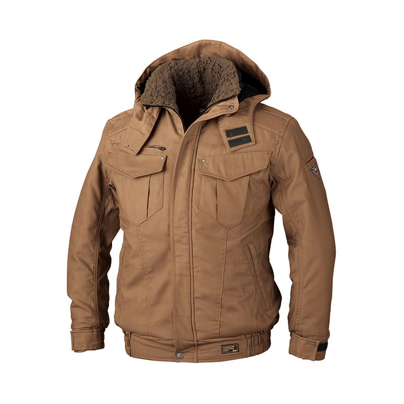 ジーベック メンズ 防寒ブルゾン 3L モカ 212 1枚（ご注文単位1枚）【直送品】