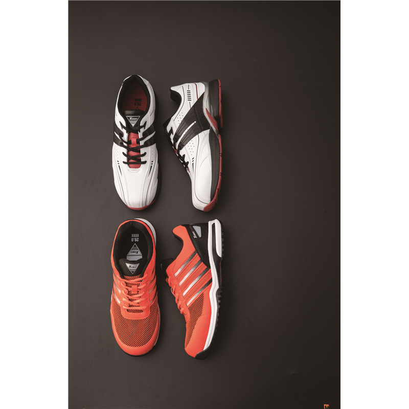 ジーベック プロスニーカー プレミアム 26.5 ホワイト 85131 1枚（ご注文単位1枚）【直送品】