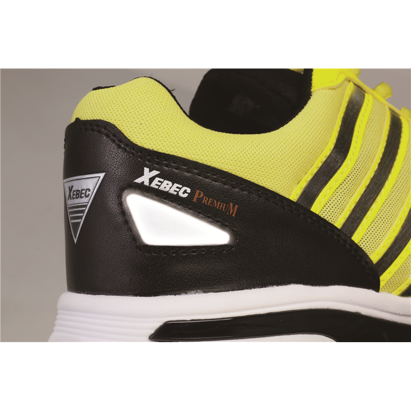 ジーベック プロスニーカー プレミアム 26.5 イエロー 85132 1枚（ご注文単位1枚）【直送品】