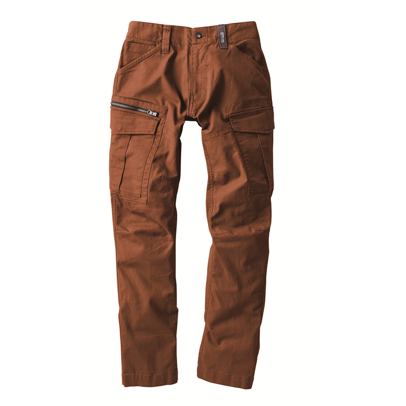 ジーベック メンズ カーゴパンツ L ウオルナッツ 2173 1枚（ご注文単位1枚）【直送品】
