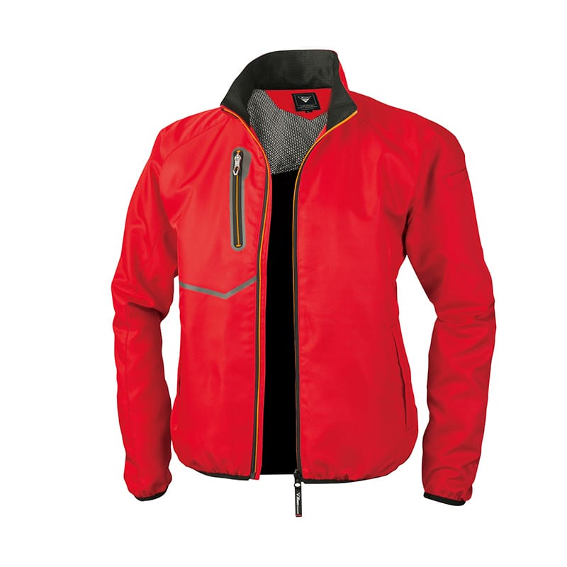 ジーベック 男女兼用 軽防寒ブルゾン 5L レッド 162 1枚（ご注文単位1枚）【直送品】