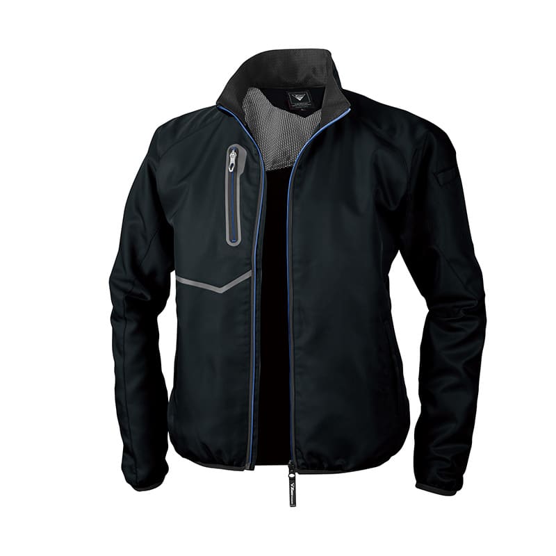 ジーベック 男女兼用 軽防寒ブルゾン 4L クロ 162 1枚（ご注文単位1枚）【直送品】