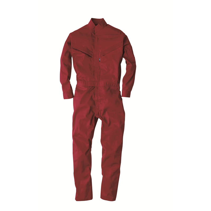 ジーベック 男女兼用 続服 S レッド 34011 1枚（ご注文単位1枚）【直送品】