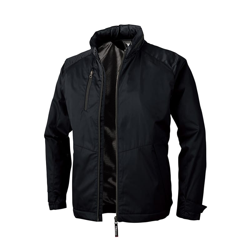 ジーベック 男女兼用 軽防寒ブルゾン LL クロ 142 1枚（ご注文単位1枚）【直送品】