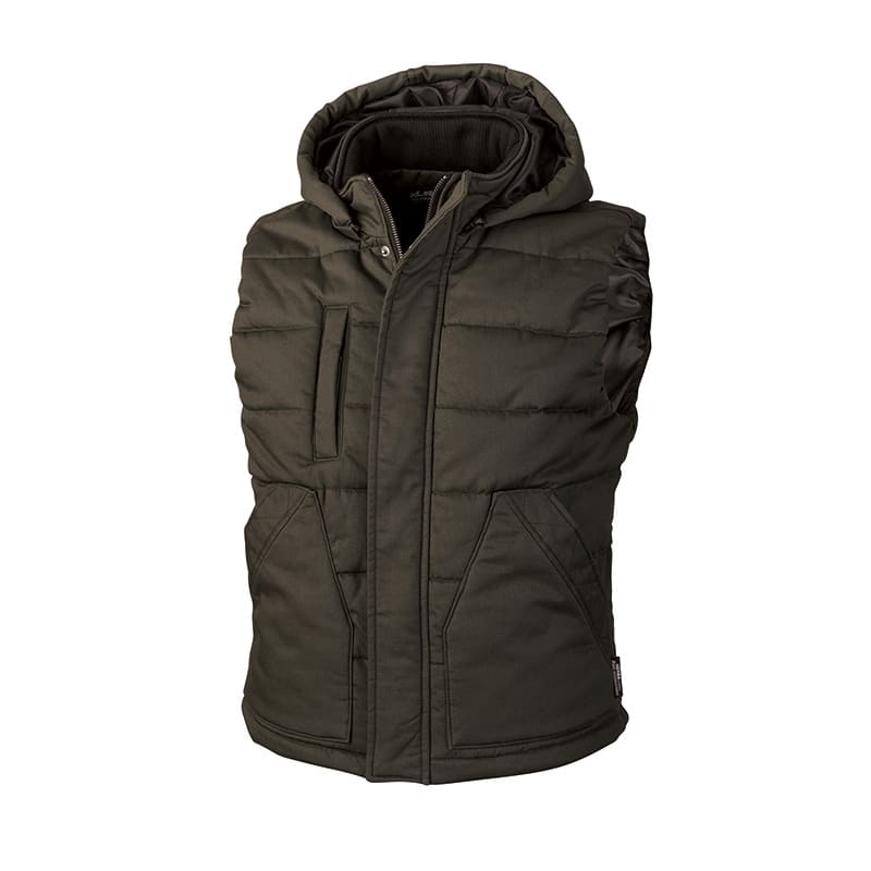 ジーベック 防寒ベスト 5L アーミーグリーン 213 1枚（ご注文単位1枚）【直送品】