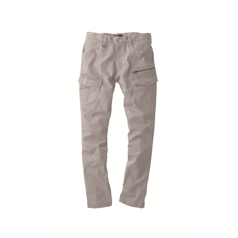 ジーベック メンズ カーゴパンツ L グレー 2263 1枚（ご注文単位1枚）【直送品】