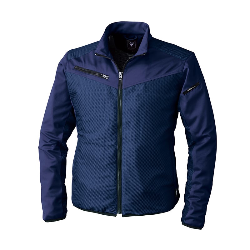 ジーベック 男女兼用 軽防寒ブルゾン SS コン 163 1枚（ご注文単位1枚）【直送品】