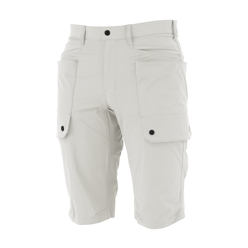 ジーベック メンズ ハーフパンツ L シルバーグレー 2225 1枚（ご注文単位1枚）【直送品】