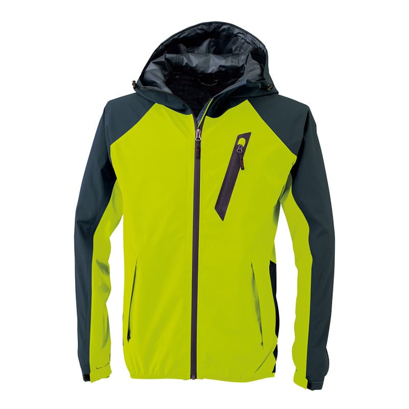 ジーベック 男女兼用 レインウェア 上下セット LL イエローグリーン 32001 1枚（ご注文単位1枚）【直送品】