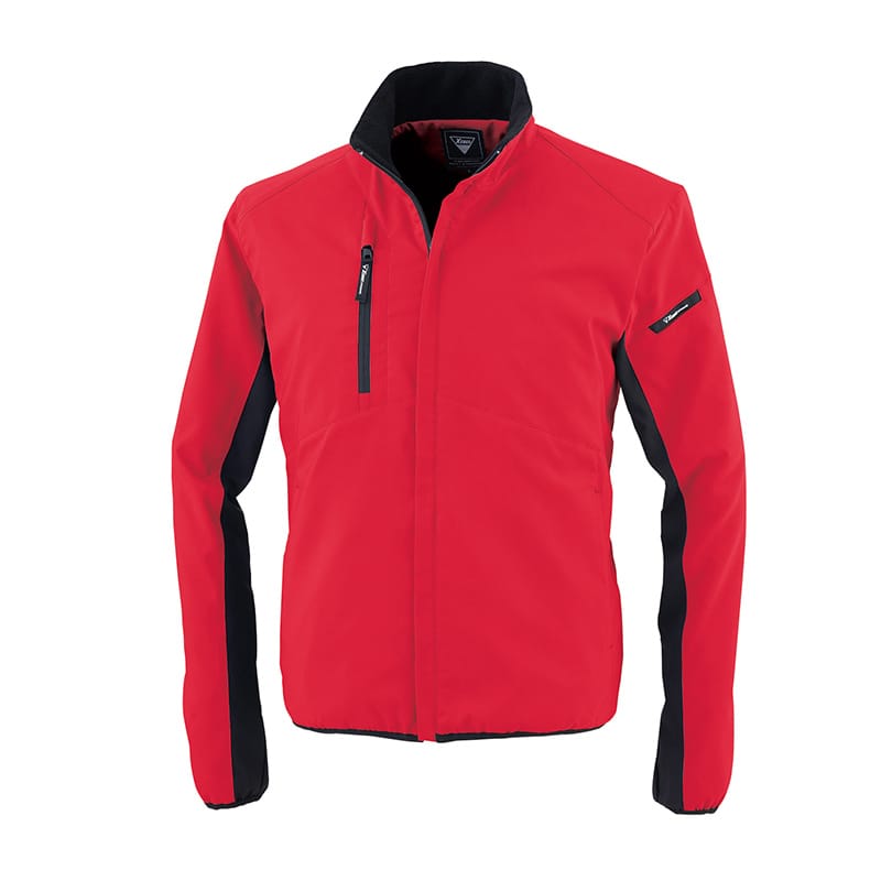 ジーベック 男女兼用 制電軽防寒ブルゾン LL レッド 143 1枚（ご注文単位1枚）【直送品】