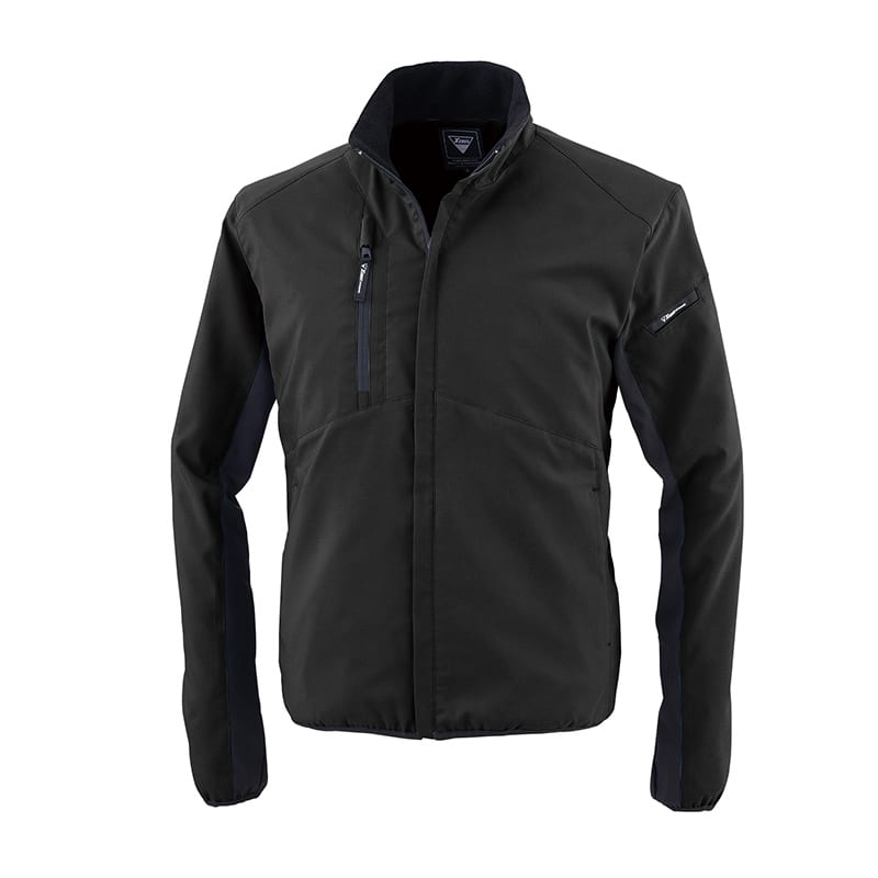 ジーベック 男女兼用 制電軽防寒ブルゾン 4L クロ 143 1枚（ご注文単位1枚）【直送品】