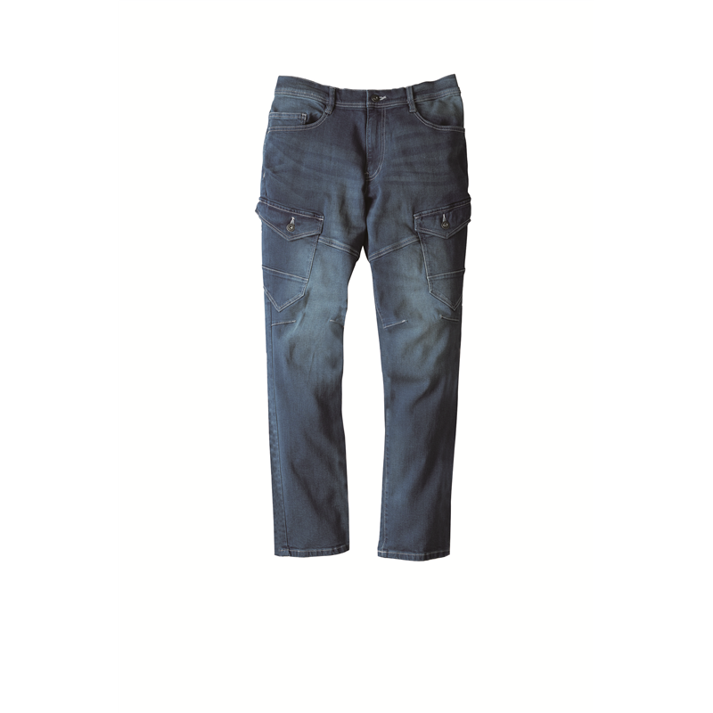 ジーベック メンズ カーゴパンツ S インディゴブルー 2803 1枚(ご注文単位1枚)【直送品】