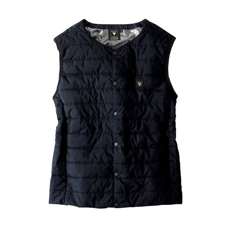 ジーベック 男女兼用 ヒーター内蔵ベスト 3L ディープネイビー 167 1枚（ご注文単位1枚）【直送品】