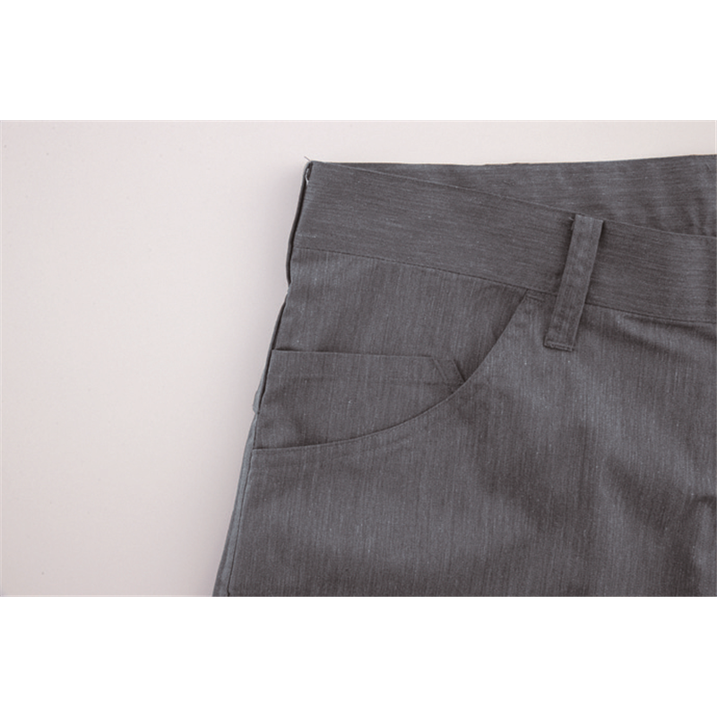 ジーベック メンズ スラックス 100 杢ブルー 1750 1枚(ご注文単位1枚)【直送品】