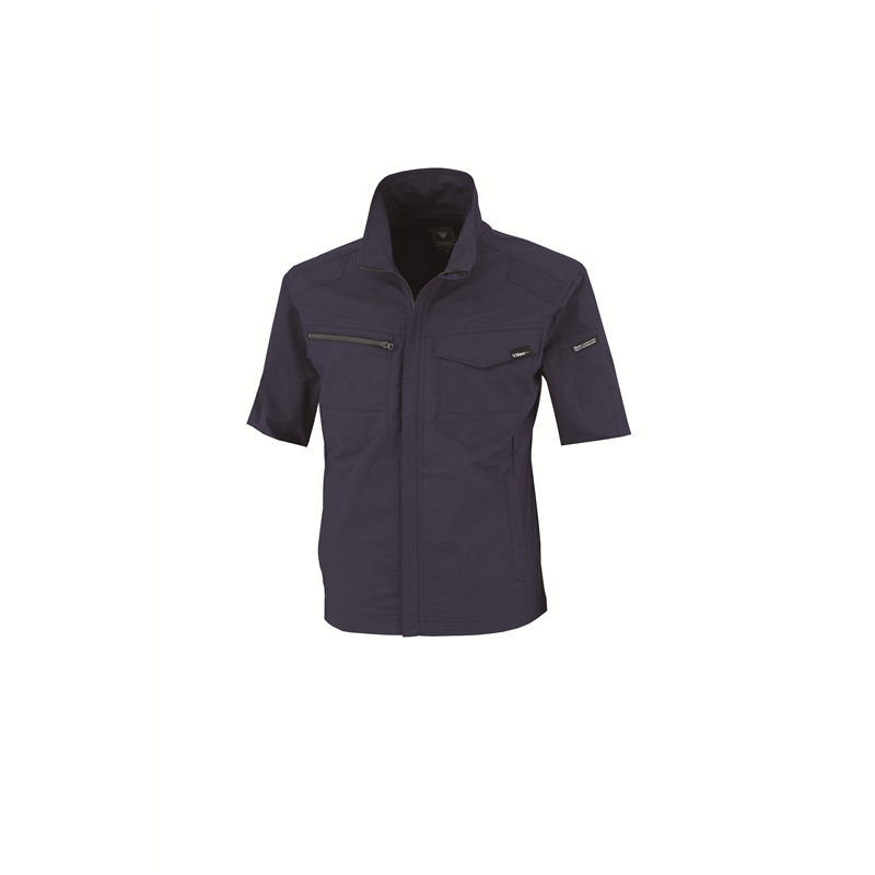 ジーベック 男女兼用 半袖ブルゾン SS コン 1711 1枚（ご注文単位1枚）【直送品】