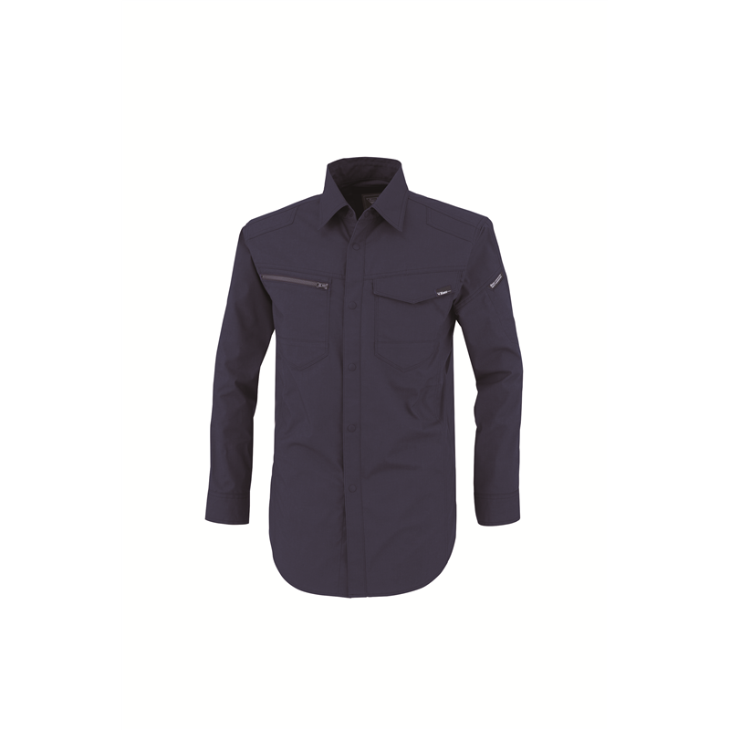 ジーベック 男女兼用 長袖シャツ 4L コン 1713 1枚（ご注文単位1枚）【直送品】