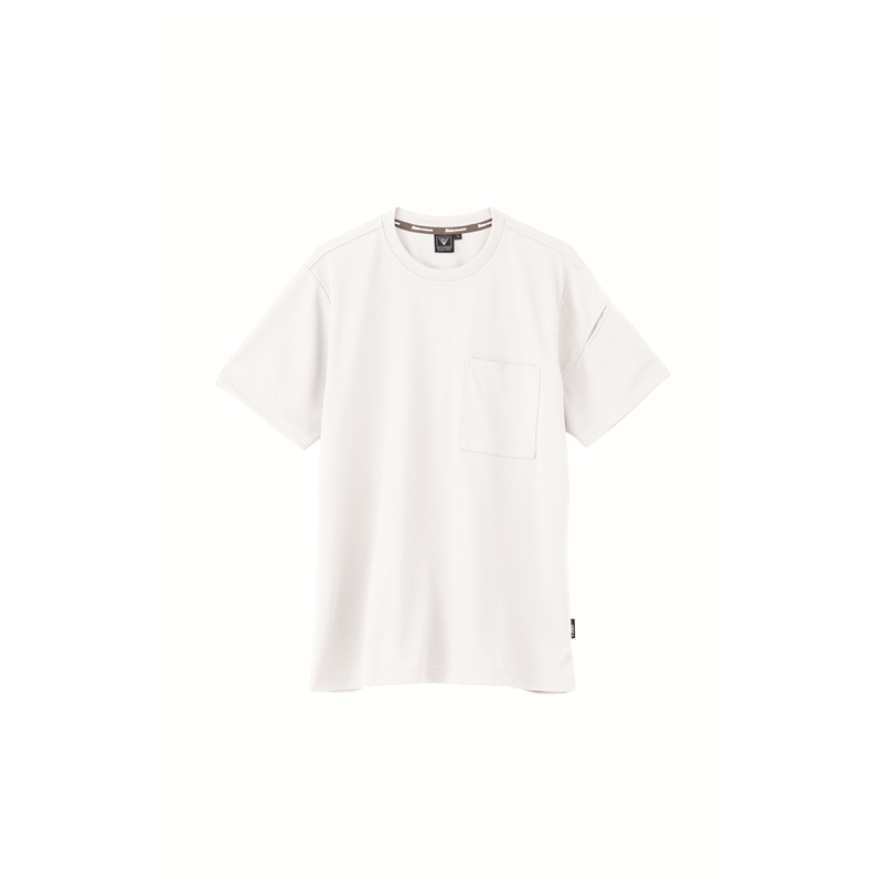 ジーベック 男女兼用 半袖Tシャツ L シロ 6044 1枚（ご注文単位1枚）【直送品】