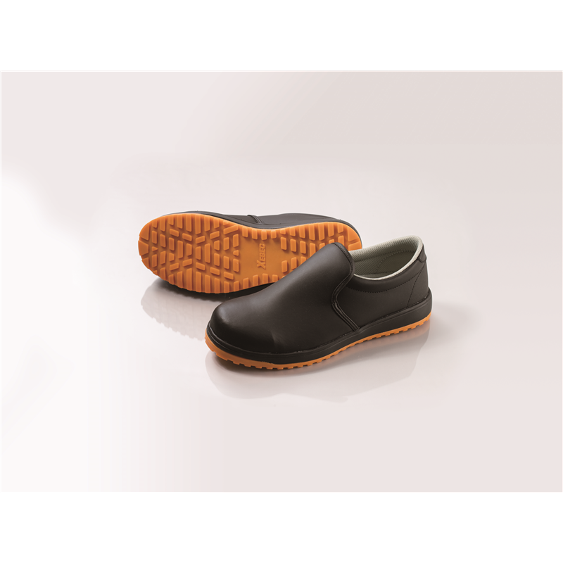 ジーベック 男女兼用 セーフティー厨房シューズ 23.5 ホワイト 85667 1枚（ご注文単位1枚）【直送品】