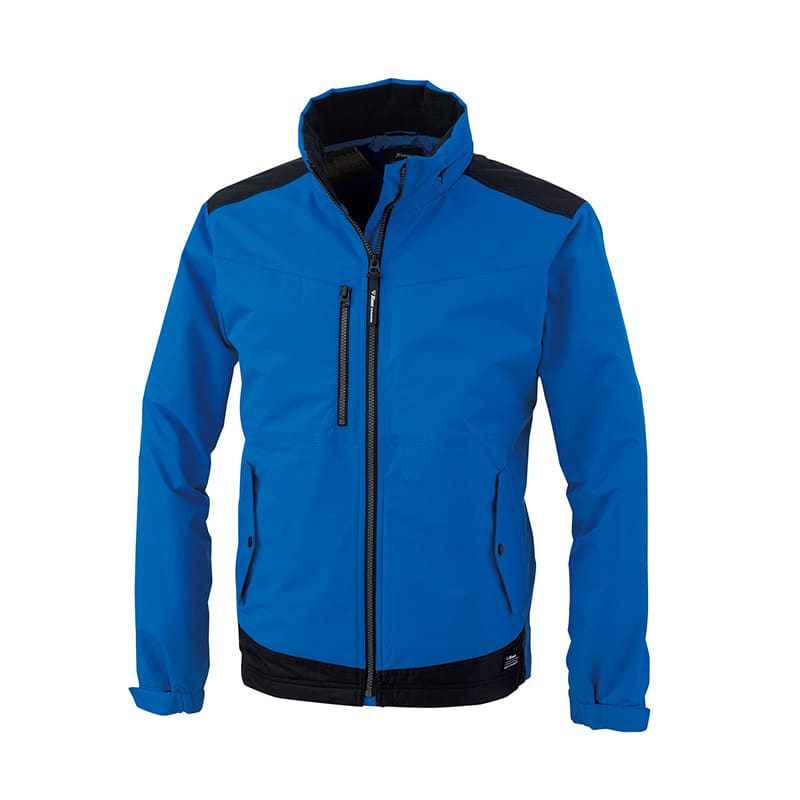 ジーベック 男女兼用 軽防寒ブルゾン 4L ロイヤルブルー 144 1枚（ご注文単位1枚）【直送品】