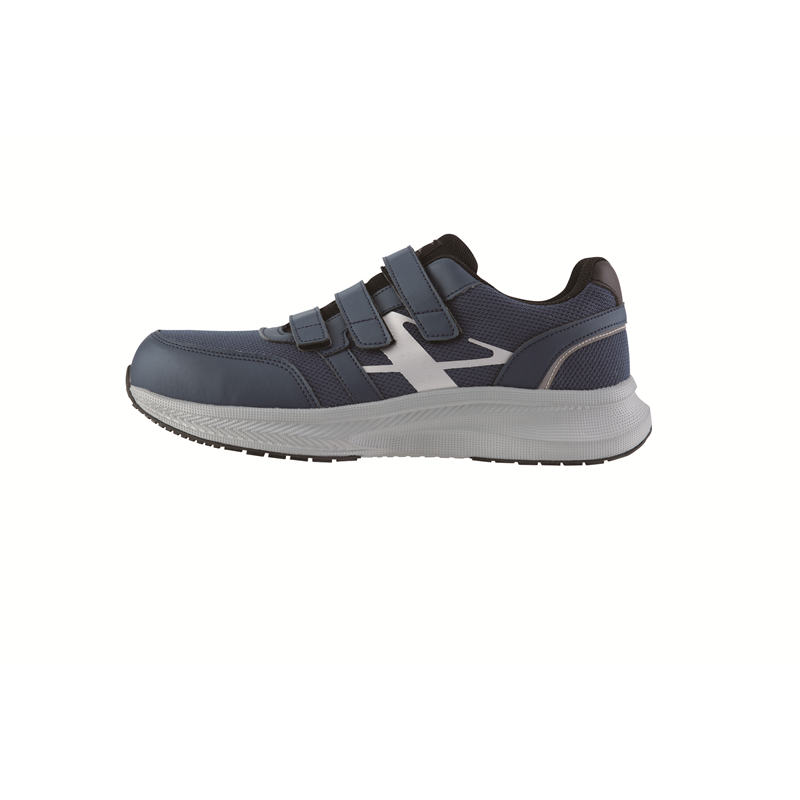 ジーベック 男女兼用 セーフティーシューズ 面ファスナータイプ 22.0 ネイビー 85415 1枚（ご注文単位1枚）【直送品】