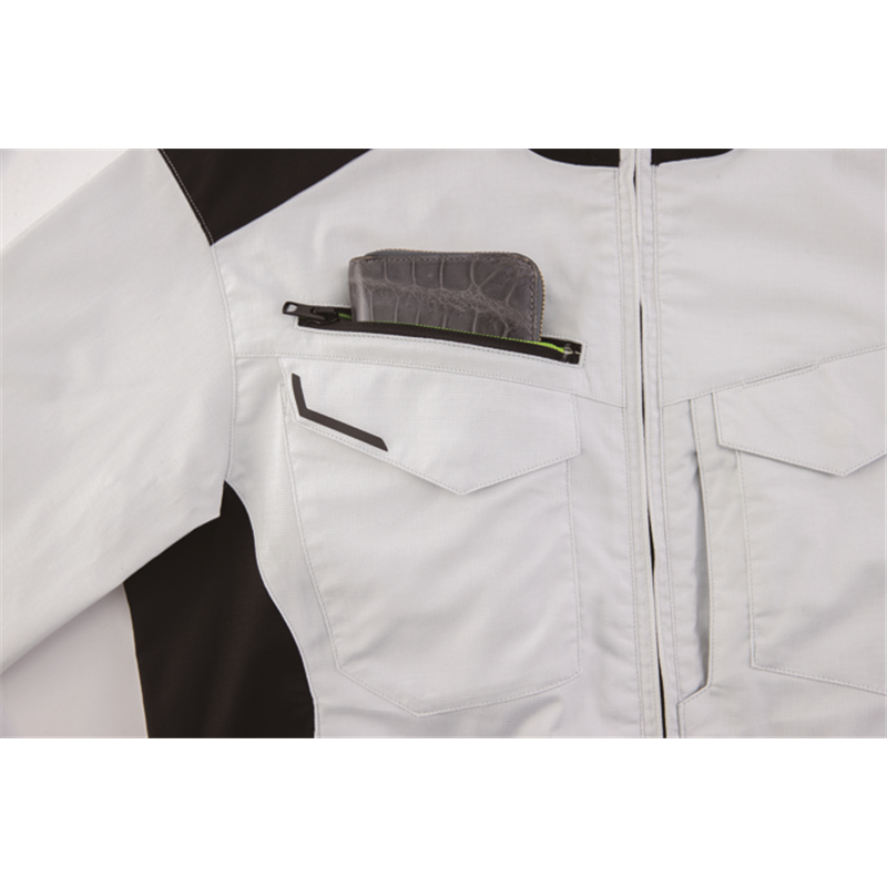 ジーベック 男女兼用 半袖シャツ SS シルバーグレー 1532 1枚（ご注文単位1枚）【直送品】