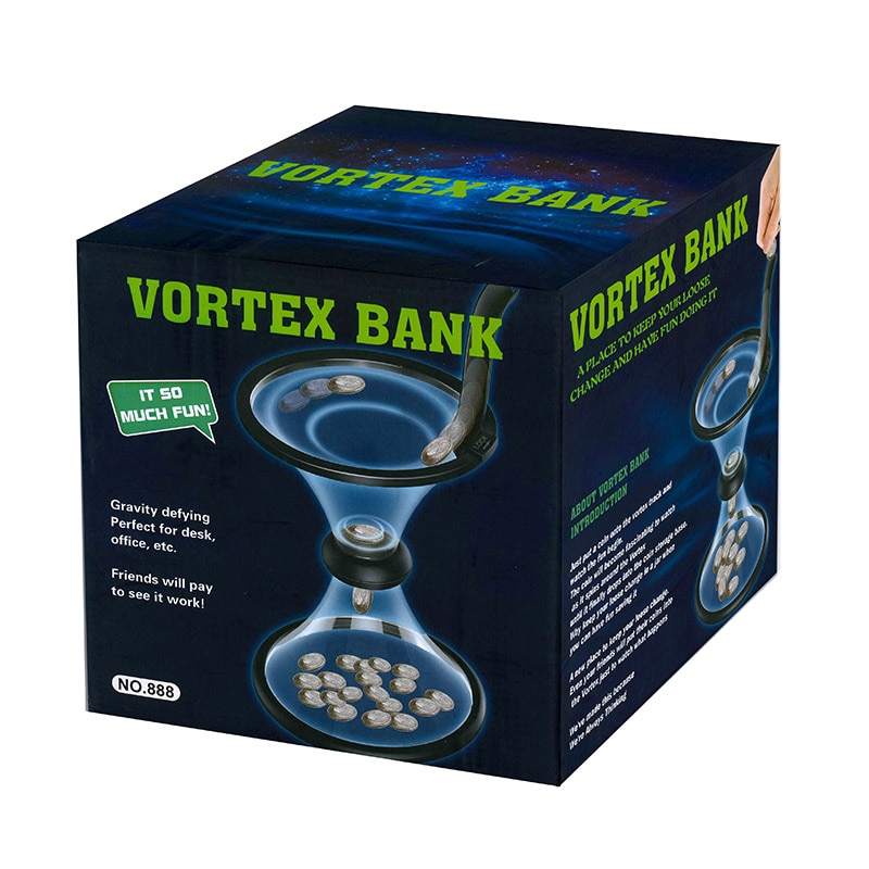 友愛玩具 貯金箱 ボルテックスバンク TY-0380 1個(ご注文単位6個)【直送品】