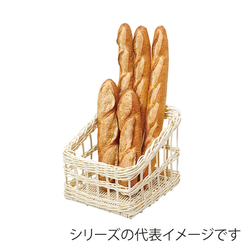 萬洋 樹脂フランスパンスタンド　角 大　白 91107A 1個（ご注文単位1個）【直送品】