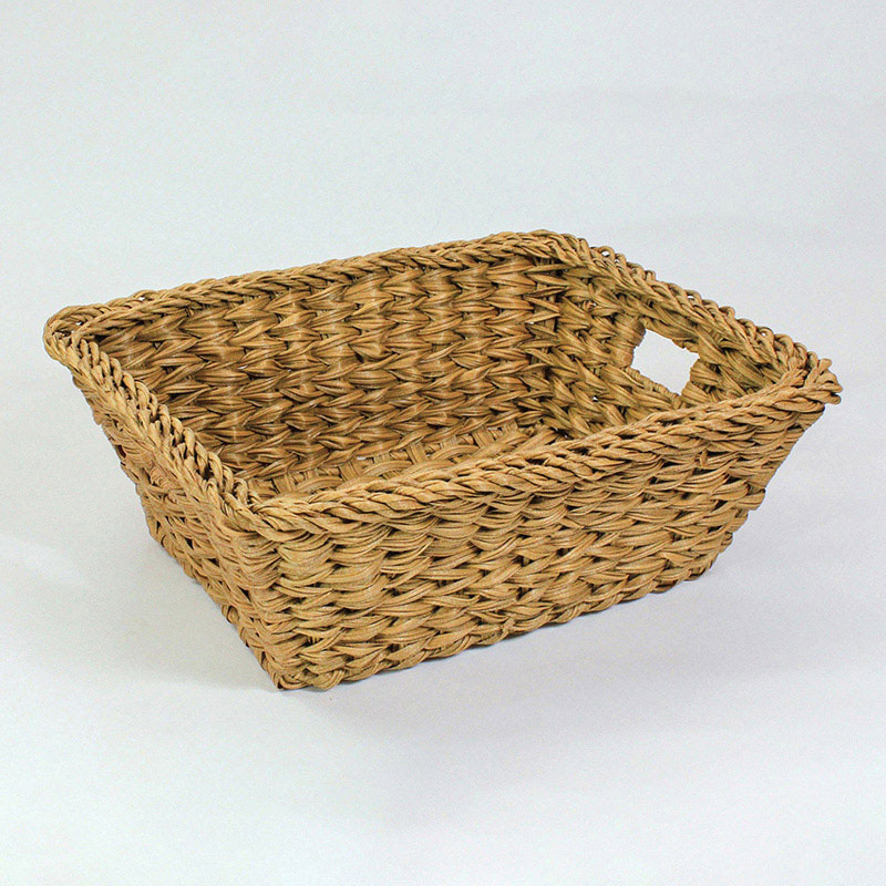 萬洋 樹脂ウォーターヒヤシンス　マルチバスケット 大　キャラメル 91442L 1個（ご注文単位1個）【直送品】