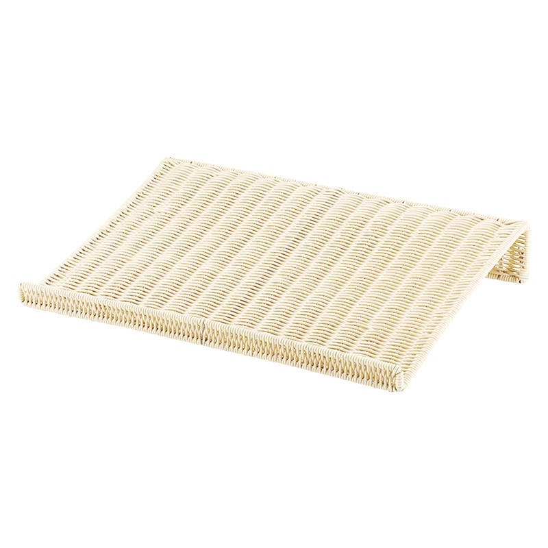 萬洋 樹脂横置きフランスパンスタンド　浅型 白 91162 1個（ご注文単位1個）【直送品】