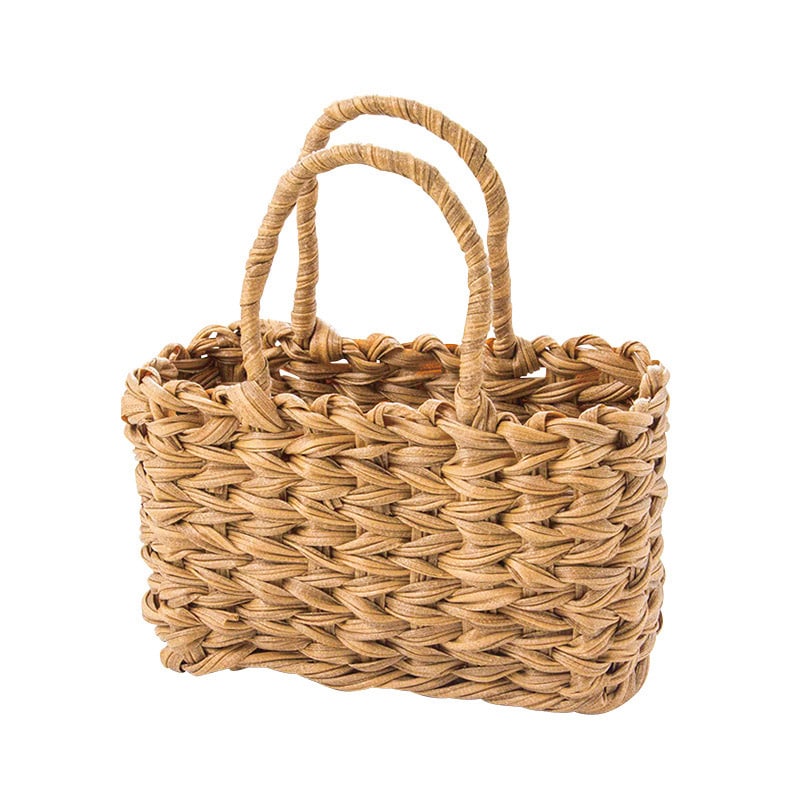 萬洋 樹脂ウォーターヒヤシンス　手提げプチバッグ キャラメル 91439 1個（ご注文単位1個）【直送品】