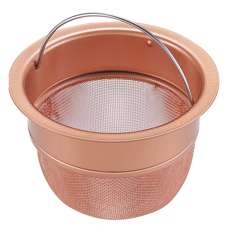 みどり産業 純銅 ゴミポケット 深型 1個(ご注文単位1個)【直送品】